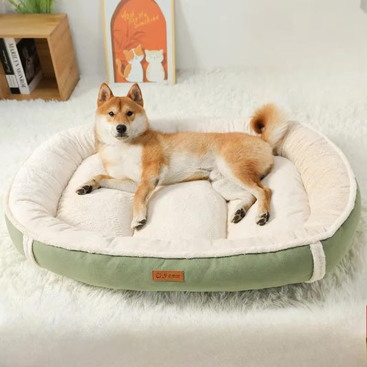 Cozy Haven Pet Bed : Ideal for Dogs and Cats Seeking Maximum Comfort